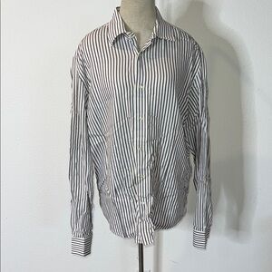 Valentino Striped Dress Shirt